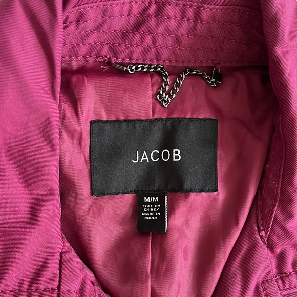 Purple Jacob Trench Coat - Picture 3 of 7